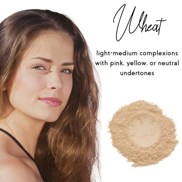 Wheat - Sheer Coverage Luminous Loose Mineral Foundation - Ready to Label