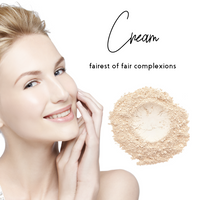 Cream - Sheer Coverage Luminous Loose Mineral Foundation - Ready to Label
