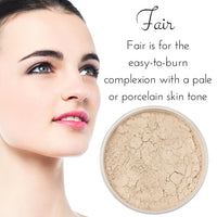 Fair - Full Coverage Matte Loose Mineral Foundation - Ready to Label