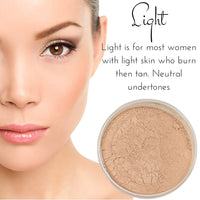 Light - Full Coverage Matte Loose Mineral Foundation - Ready to Label