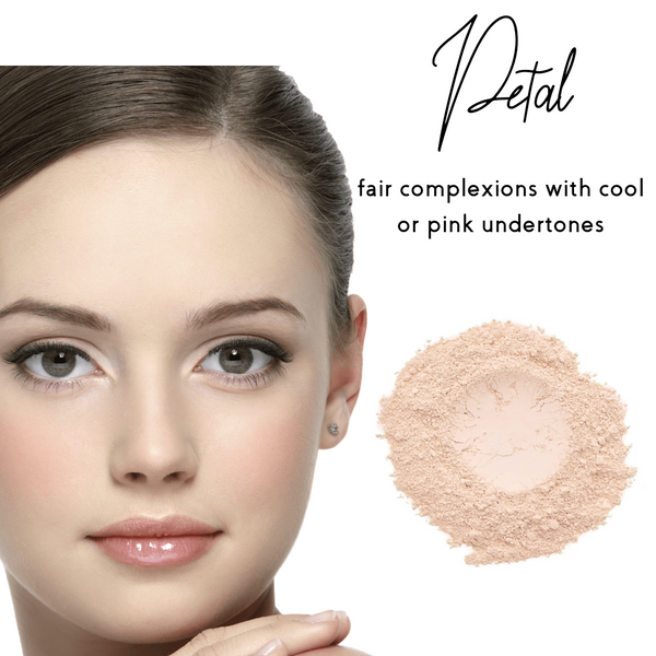 Petal - Sheer Coverage Luminous Loose Mineral Foundation - Ready to Label