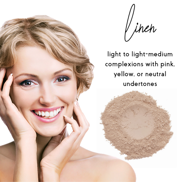 Linen - Sheer Coverage Luminous Loose Mineral Foundation - Ready to Label
